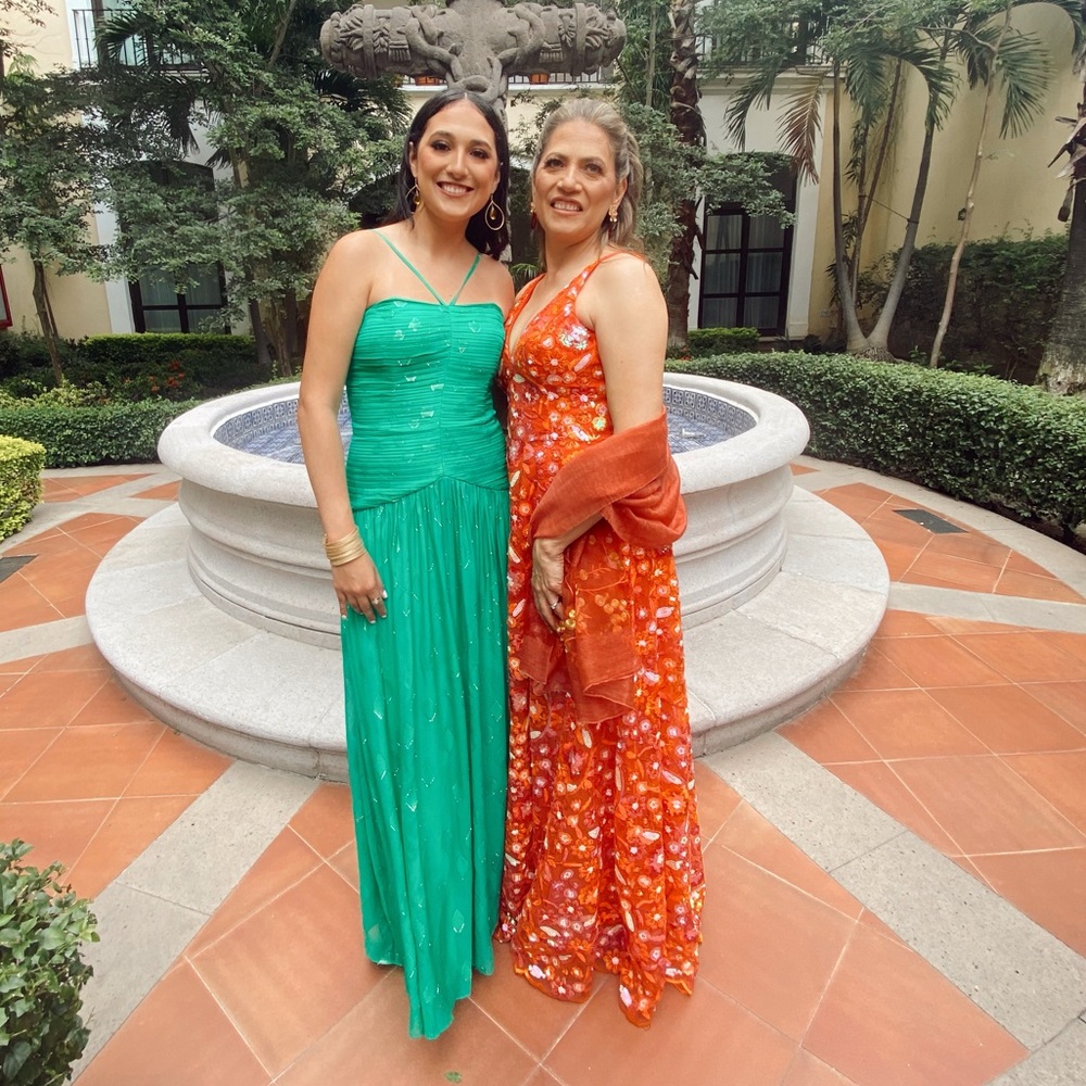 Neiman Marcus Orange Gown - Gem